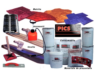 OFERTA CONSUMABILE, MATRITE, SCULE SI ACCESORII BETOANE DECORATIVE ( BETON AMPRENTAT, BETON POLIMER